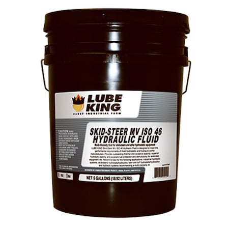 Lube King LU42HS5P 5 Gallon, Skid Loader Hydraulic Oil LU576688